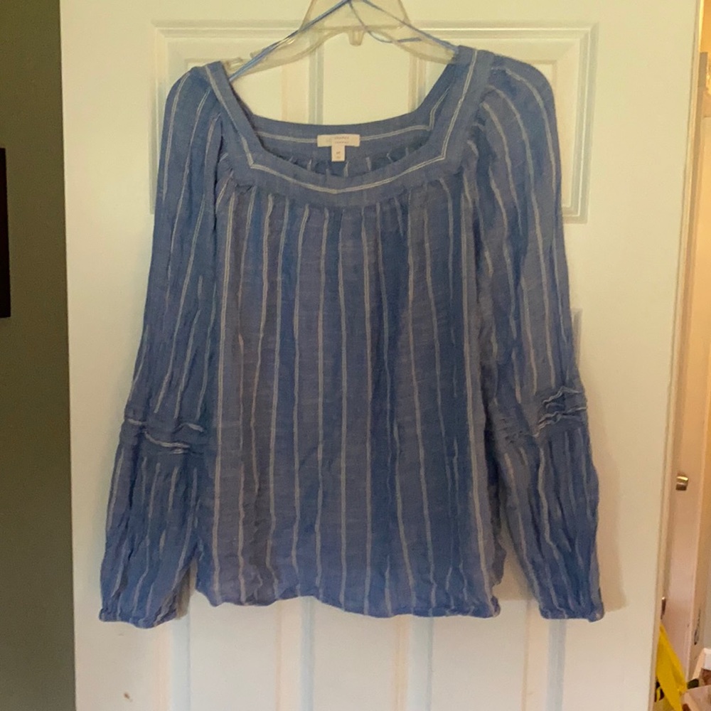 Linen summer tunic top